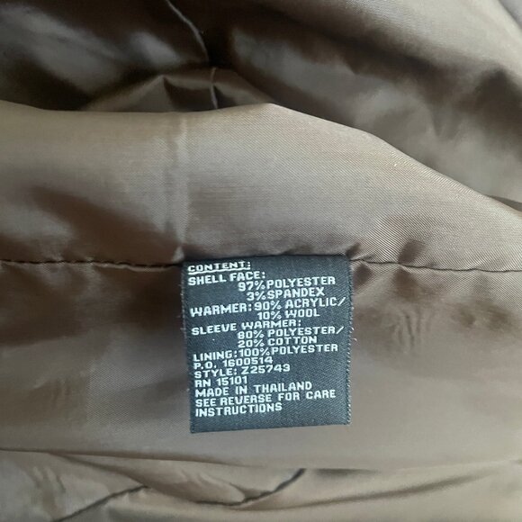 Jones New York Taupe Car Coat with Removable Liner - Size M - Picture 7 of 8